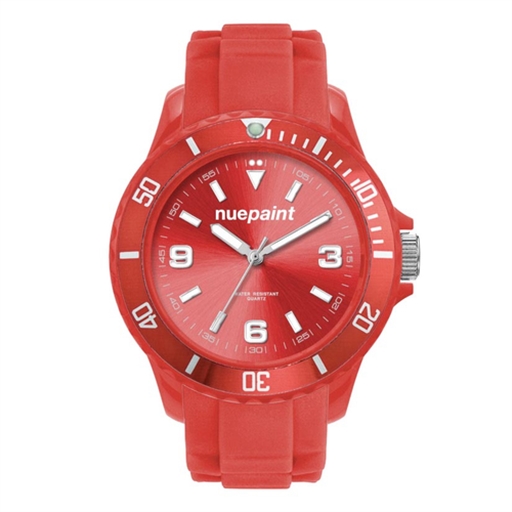 Watch, Unisex With Silicone Strap