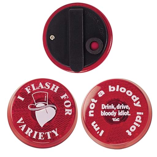 The Flasher Badge