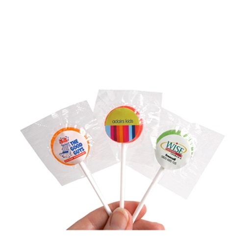 Small Branded Lollipop