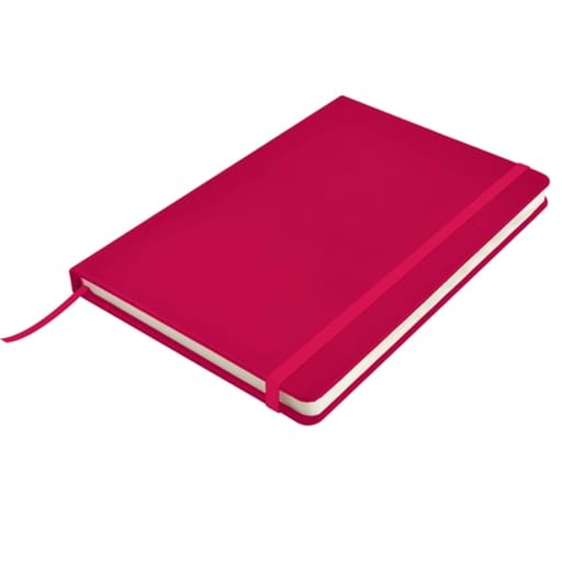 Venture A5  PU Notebook With Elastic Closure