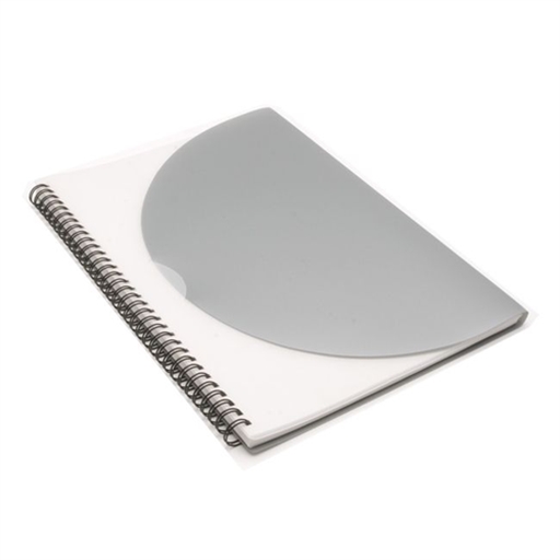 Curve Notepad - Large - Silver