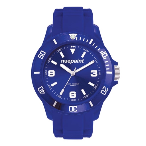 Watch, Unisex With Silicone Strap